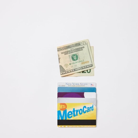 Womens Small Zip Around Wallet PVC Compact Card Holder ID Holder Gift - Picture 6 of 6